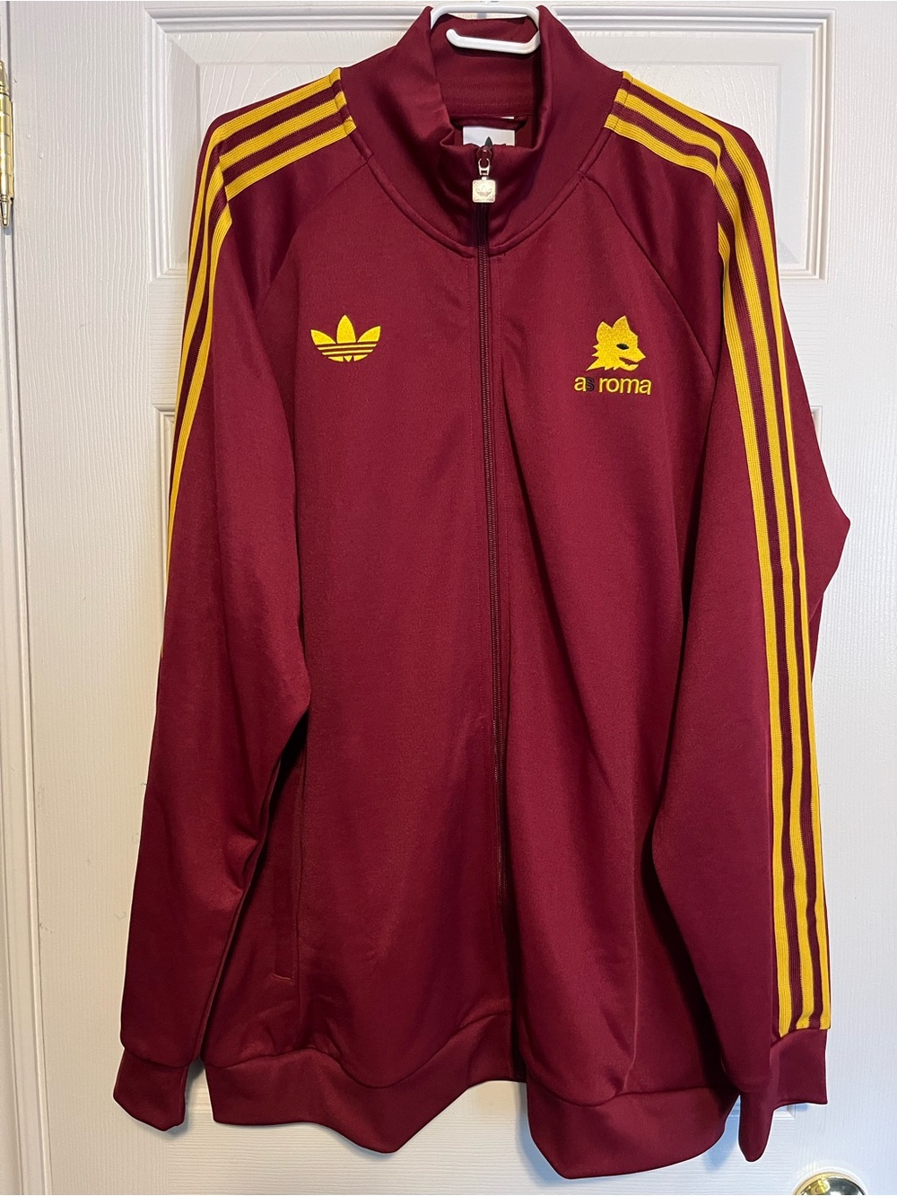 Adidas AS Roma Tracksuit Jacket